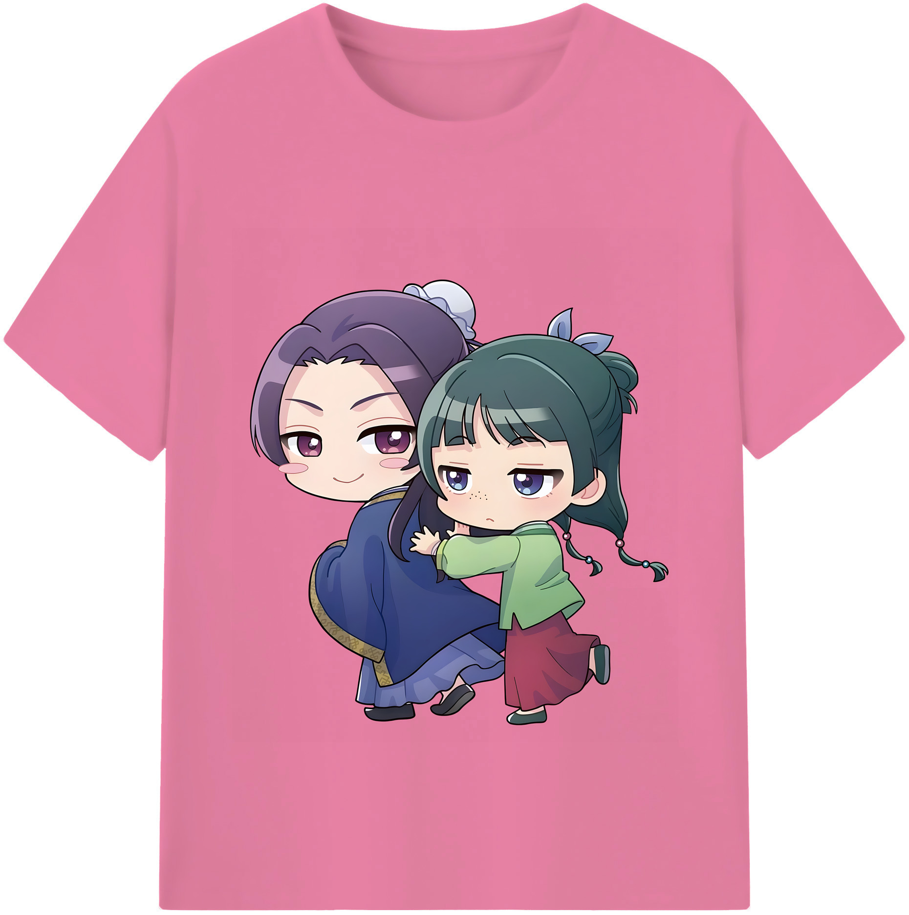 （画像用） 薬屋のひとりごと The Apothecary Diaries 綿100％半袖Tシャツ（フロントプリント）